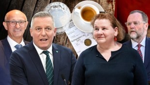 Anton Mattle und Mario Kunsaek schlossen sich der Forderung nach der Abschaffung der ...