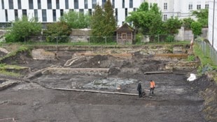 Bis Ende des Jahres wird noch gegraben, dann gebaut
