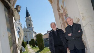 St. Ruprecht bei Völkermarkt – eine der ältesten Kirchen im Land: Die Priester Josef Valeško und ...