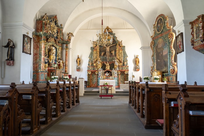 Das Gotteshaus wurde rund um 760 errichtet.