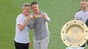 Auf Sportchef Michael Parensen – hier mit Benjamin Schunk (Technischer Direktor) – wartet viel ...