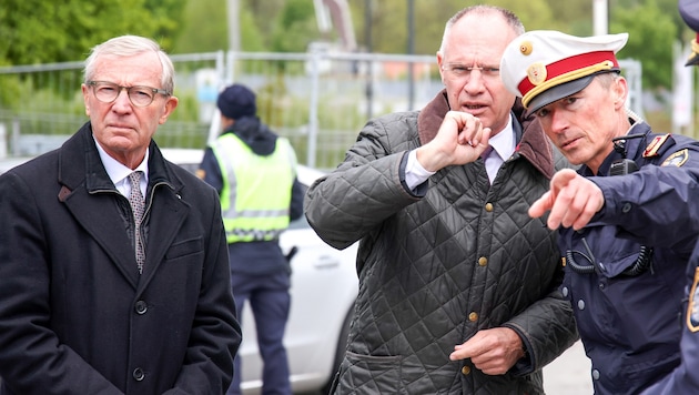 Die Konferenz der Landeshauptleute im Krallerhof wird der letzte große Gipfel für Landeshauptmann Wilfried Haslauer (li.). Innenminister Gerhard Karner (M.) wird nicht extra anreisen.