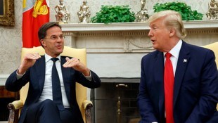 NATO-Generalsekretär Mark Rutte und US-Präsident Donald Trump
