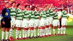 Rapids Startelf im Europacup-Finale 1996.