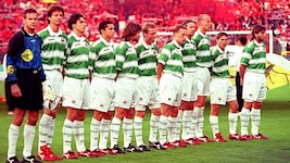 Rapids Startelf im Europacup-Finale 1996.