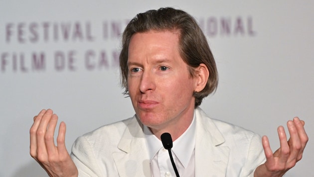 Filmregisseur Wes Anderson in Cannes