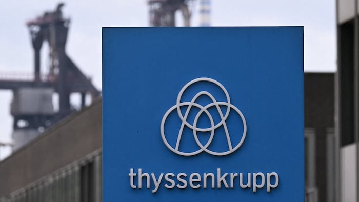 Aktien von Thyssenkrupp verzeichneten ein klares Plus von 8,8 Prozent.