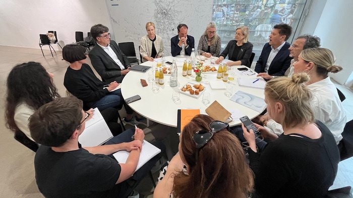 Pressegespräch vor dem „Stadtdialog“