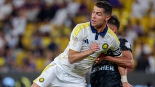 Cristiano Ronaldo steht bei Al-Nassr wohl vor dem Abgang.  (Bild: AFP/FAYEZ NURELDINE)