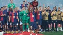 Lamine Yamal spielte eine großartige Saison. (Bild: AP/Joan Monfort)
