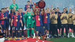 Lamine Yamal spielte eine großartige Saison. (Bild: AP/Joan Monfort)