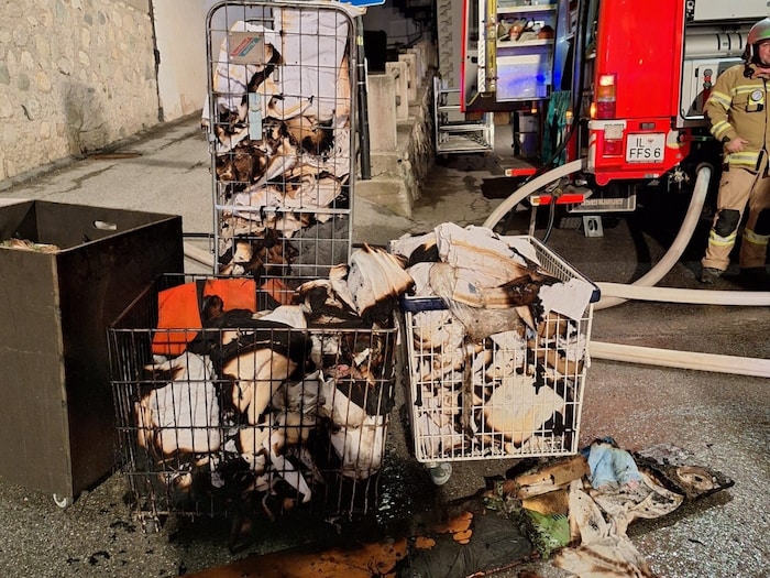Der Brand war in der Waschküche ausgebrochen.