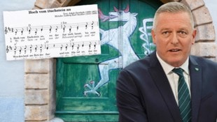 Landeshauptmann Mario Kunasek (FPÖ) verankert die Hymne gesetzlich. (Bild: Krone KREATIV/Christian Jauschowetz Stock A.)
