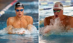 Luca Karl will im Freiwasser zur WM, Luka Mladenovic im Becken.