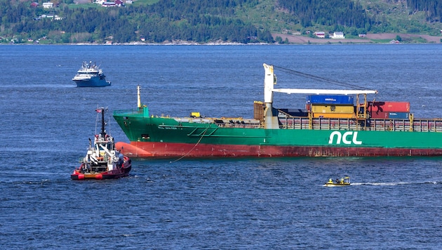 Die „NCL Salten“ wurde abgeschleppt.