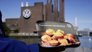 So soll die Supermarkt-Version der VW-Currywurst aussehen.