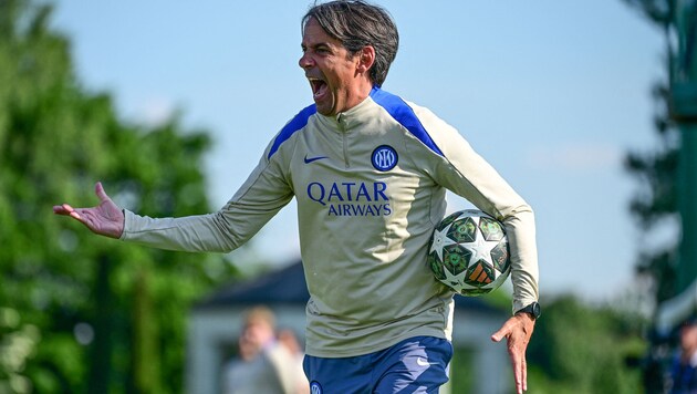 Inter-Coach Simone Inzaghi
