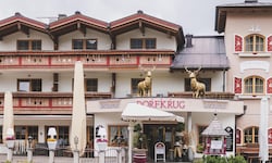 Im Zentrum des Sturms: Das derzeit geschlossene Hotel Dorfkrug in Kaprun