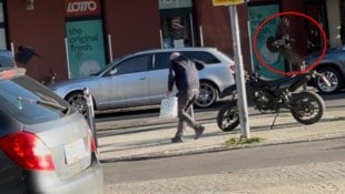 Mehrere Passanten wurden von den Kräheneltern attackiert.