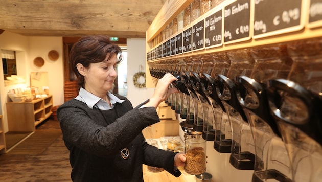 Liane Berghofer führt die Mühle in sechster Generation.