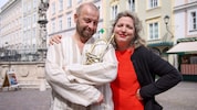Thomas und Theresia Gansch sind zuhause und auch auf der Bühne ein eingespieltes Team (Bild: Tröster Andreas)