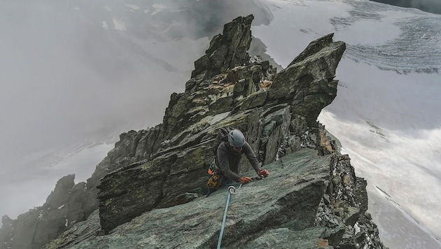 Drei Männer mussten per Heli vom Glockner geborgen werden (Archivfoto).