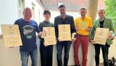 Die Gala fand Dienstagabend im Schloss St. Martin in Graz statt. Die strahlenden Gewinner: Franz ...