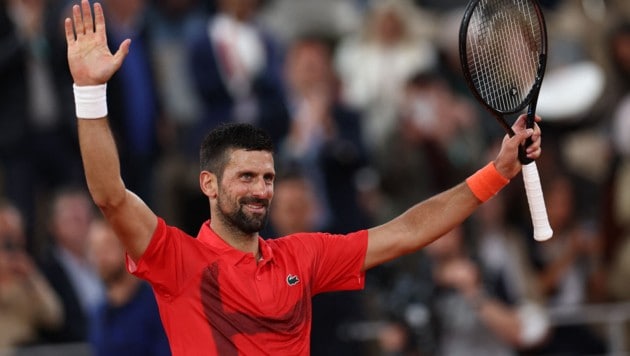 Novak Djokovic (Bild: AFP/FRANCK FIFE)