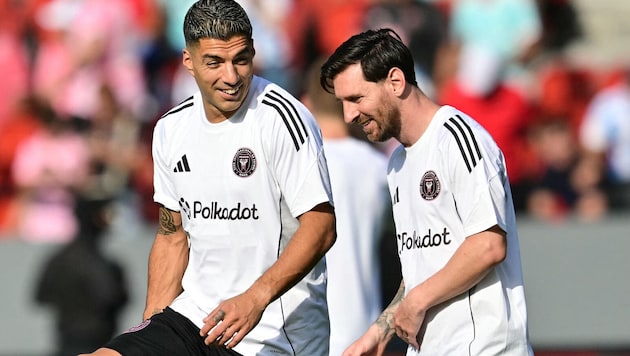 Luis Suárez und Lionel Messi