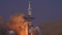 Das größte jemals gebaute Raketensystem der Raumfahrtgeschichte hat auch seinen neunten Testflug ...