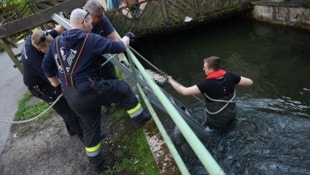 Der Tresor wurde aus dem Welser Mühlbach geborgen (Symbolbild) (Bild: Matthias Lauber/laumat.at)