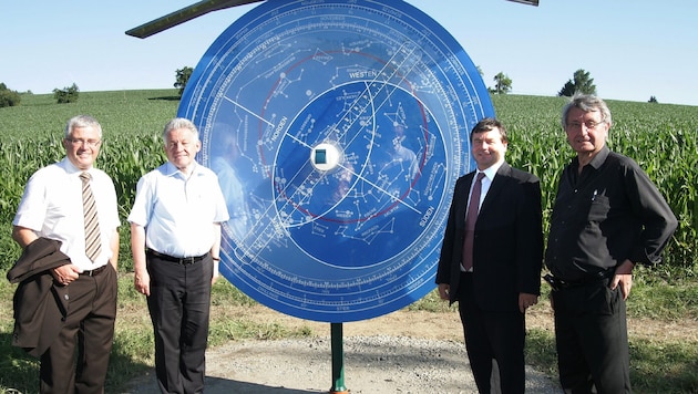 Der Peuerbacher Astroweg wurde 2010 eröffnet