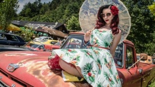 Pin-ups und Boliden beim Rollin’ Dudes Festival
