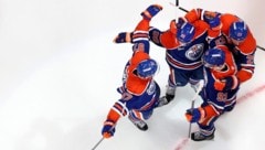 Großer Jubel bei den Oilers