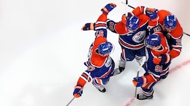 Großer Jubel bei den Oilers