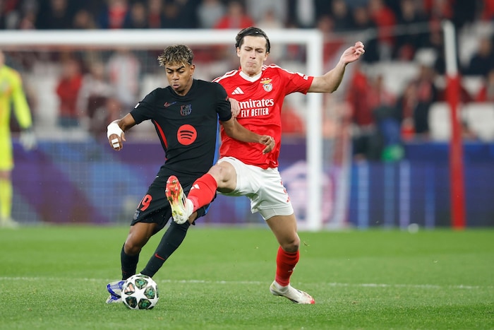 Aktuell bei Benfica unter Vertrag: Alvaro Carreras (r.)