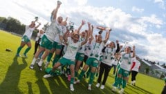 Einen Titel durften die Rapidlerinnen heuer schon bejubeln – heute soll der WFV-Cup folgen