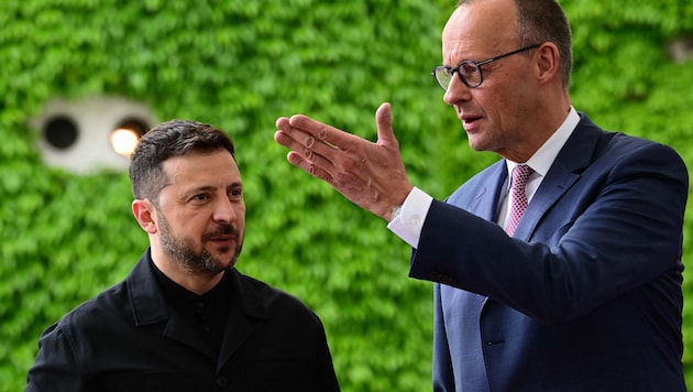 Merz steht fester an der Seite der Ukraine als sein SPD-Vorgänger.