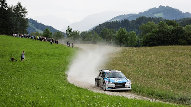 Hopf gab schon im Vorjahr bei seiner eigenen Rallye Gas