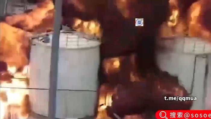 In einem Industriegebiet in China ist es zu einer heftigen Explosion gekommen.