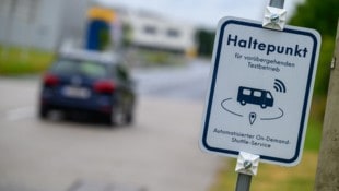 In Linz gab es im Herbst 2024 bereits einen Testbetrieb eines autonomen Shuttle-Busses. (Bild: Kerschbaummayr Werner)
