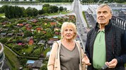 Ihr Garten muss der Stadtbahn weichen: Edith und Ernst Lasch.