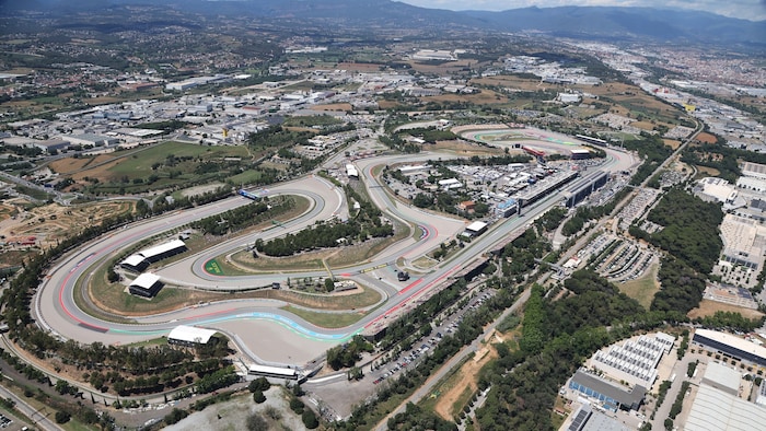 Der Circuit de Catalunya nördlich von Barcelona