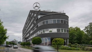 Mercedes-Benz-G beschäftigt als Tochtergesellschaft des Konzerns in Graz 500 Mitarbeiter. (Bild: Jürgen Fuchs)