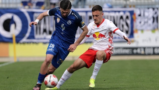 Kristjan Bendra (re.) wechselt nach Graz. (Bild: GEPA)