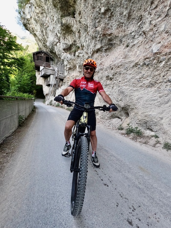 Die Klamm oberhalb von Mühlau ist recht spektakulär.