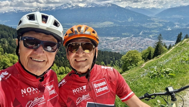 Toni Silberberger und Franz Posch.