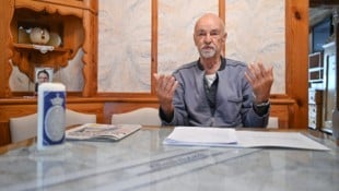 Das medizinische Problem trat bei Friedrich Landerl (73) recht plötzlich auf. (Bild: Wenzel Markus)