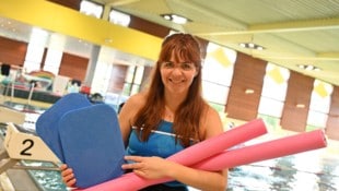 Elisabeth Seebacher ist ausgebildete Schwimmtrainerin aus Leidenschaft. (Bild: Evelyn Hronek)