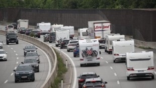 Zu Pfingsten wird der Verkehr noch schlimmer, fürchtet der Kuchler Bürgermeister Thomas ...